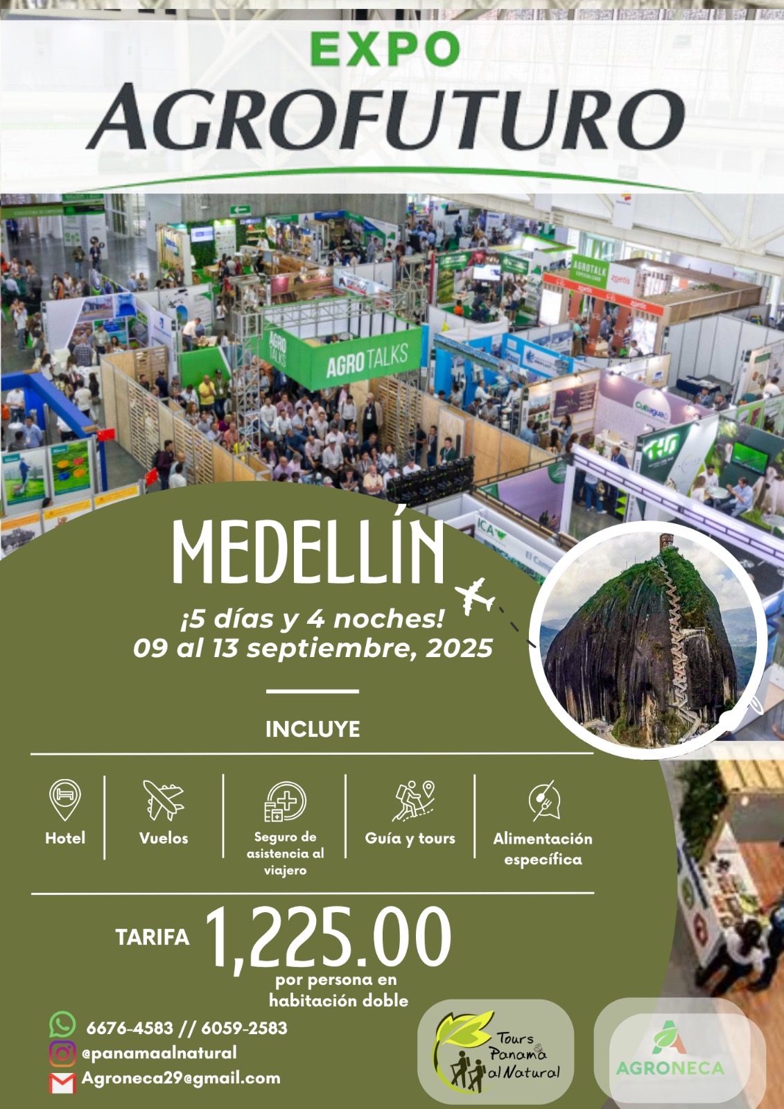 Portada del informe del evento